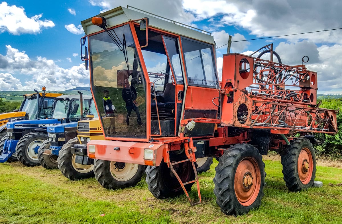 There was effectively no serious interest in this aging SAM self-propelled sprayer, which was described as ‘needing attention’. It only attracted a token bid of €1,500