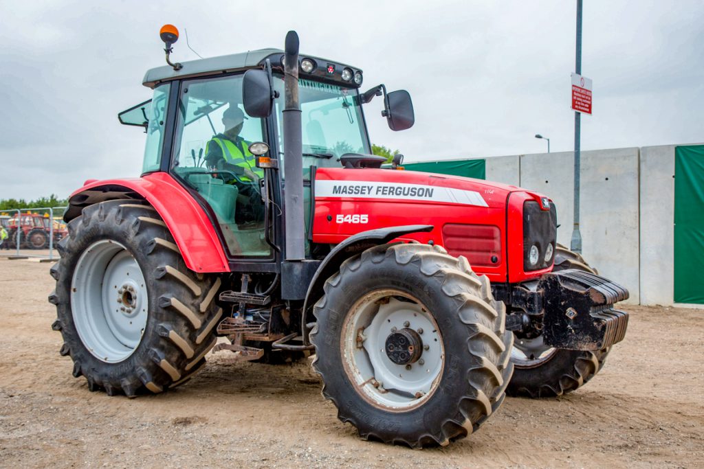 A ‘classy’ Massey? Bidding topped out at just £10,200 for this 2004 Massey Ferguson 5465 with 7,157 hours showing. It didn’t sell