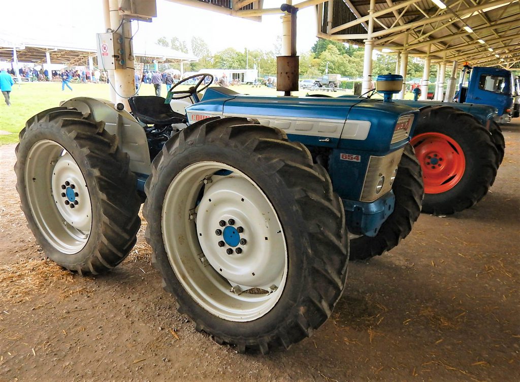 This 1965 County 654 Super 4 tractor made £15,500. It is destined for a collector in Scotland
