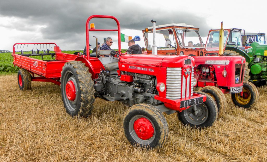 Check out this spreading combo: This Massey Ferguson 65 and JF spreader pairing could shift some muck in its time, while leaving relatively little compaction in its wake