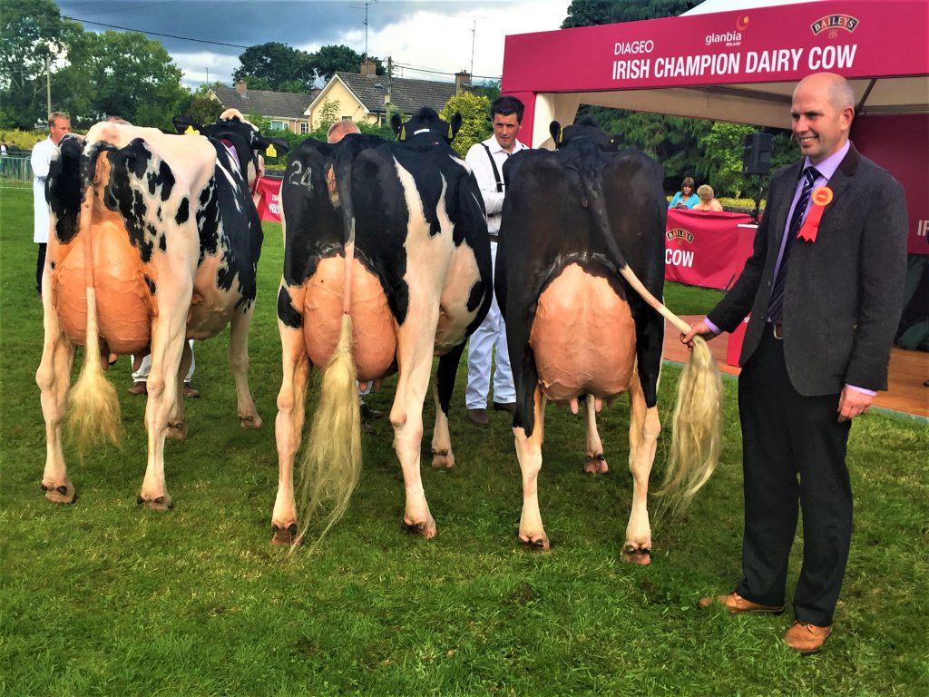 Paul Miller pictured with his final three