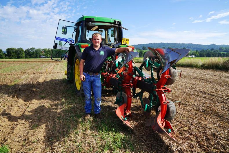 David Jamison, also representing Northern Ireland at the event, came sixth overall. He operated a John Deere tractor and a Kverneland plough