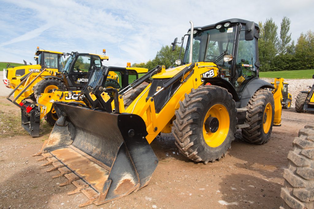 This 2015 4CX backhoe loader, with 297 recorded hours, sold for £49,000 excluding VAT