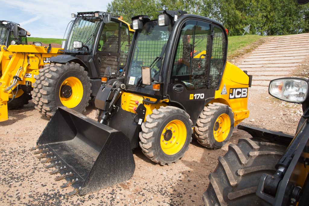This 2012 Robot 170 skid-steer loader, with only 5 hours on the clock, sold for £18,500 excluding VAT