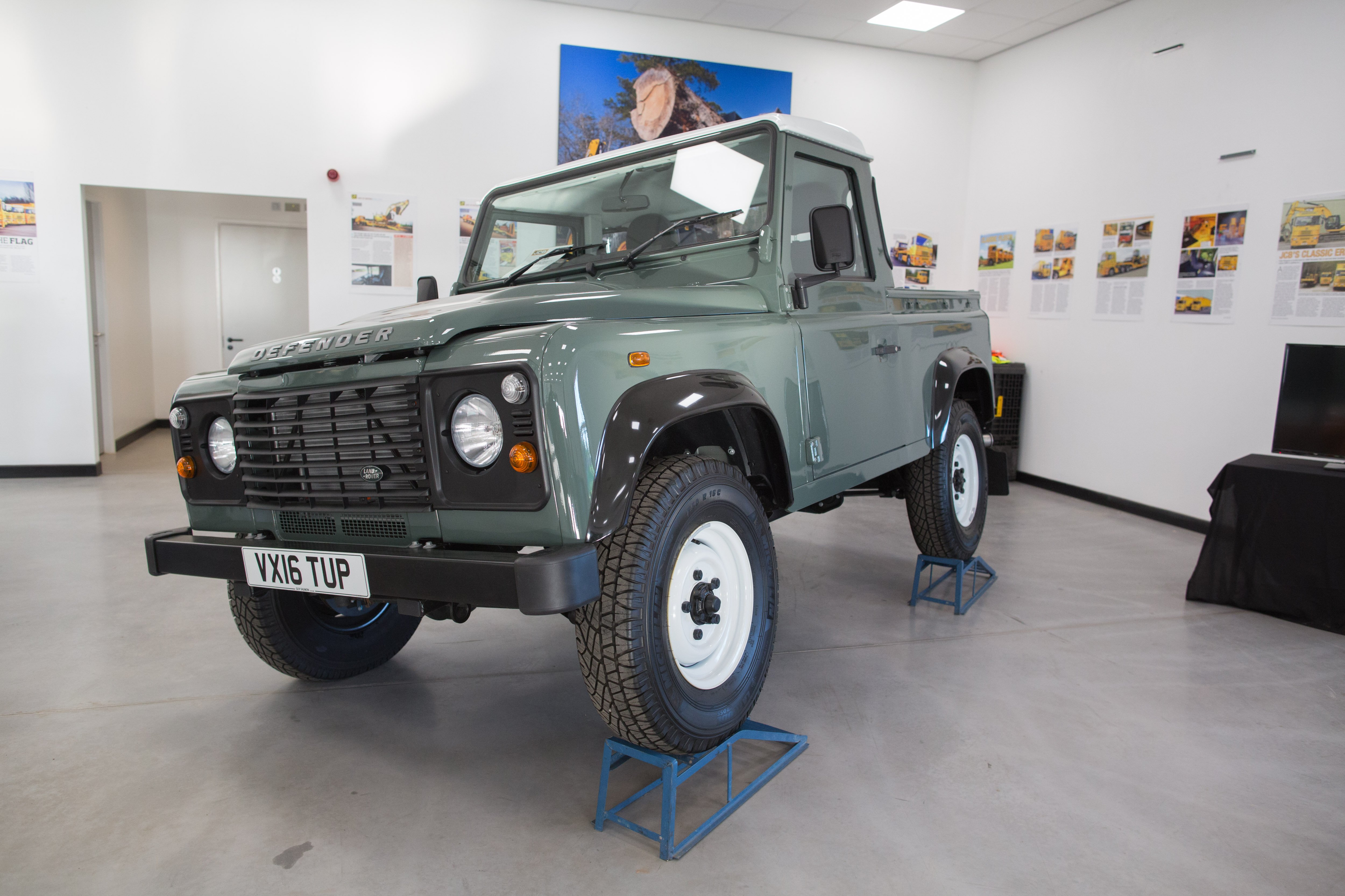 This 2016 Land Rover Defender 90 pick-up, with only 11 miles clocked up, sold for £27,000 excluding VAT