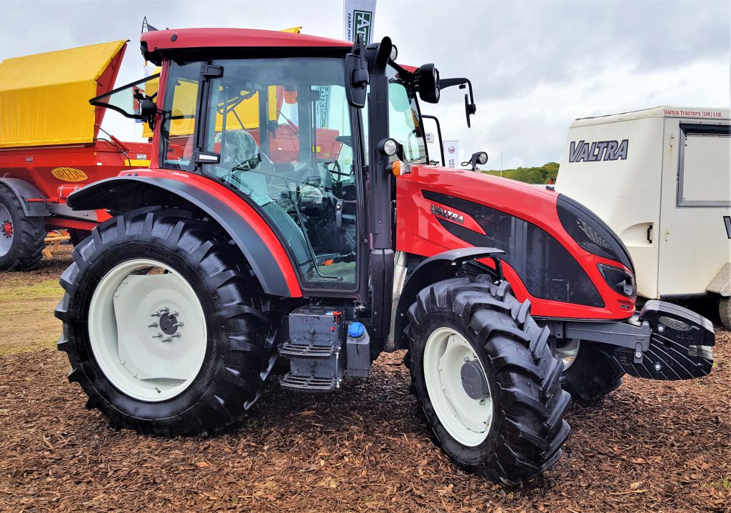Valtra’s fourth-generation A Series (or A4 line-up) is one of the more recently-introduced tractors on display at this year’s ‘Ploughing’. The new A Series is available in three chassis types – S, M and L – and is available from 75 to 130hp. 3.3L and 4.4L AGCO Power engines provide the muscle