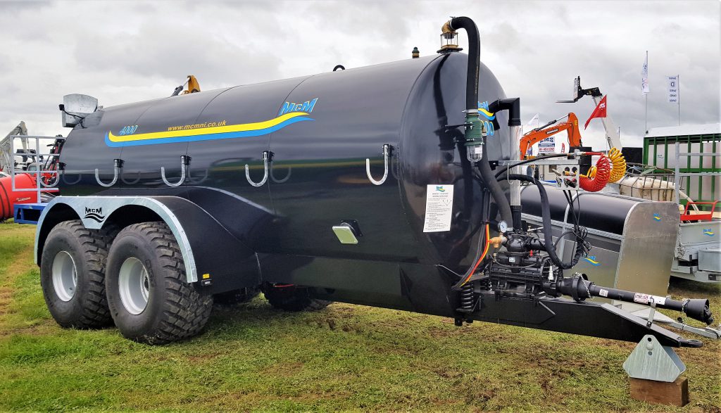 MCM was established in 2004 by owner David McMurray; he started off fabricating farm buildings but soon embarked on the manufacture of trailers and, later, tankers. The business is based in Dungiven (Northern Ireland). Asking price for this tandem-axle, 4,000-gallon model (with a rear-steering axle and air/hydraulic brakes) is just £18,000 (excluding VAT)