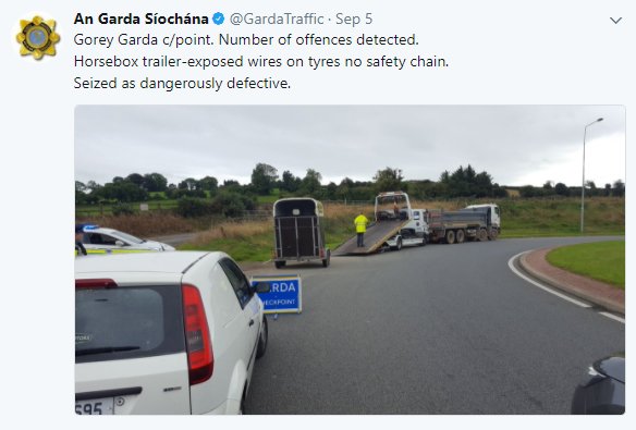 Image source: Garda Twitter