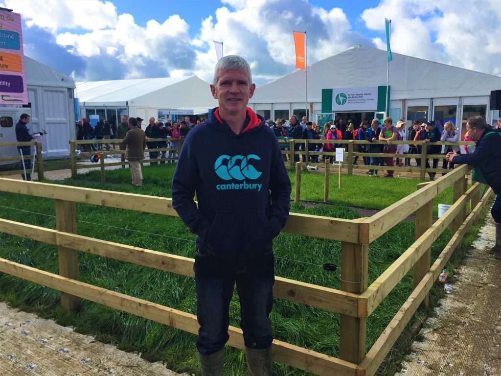 Niall O’Meara pictured at last week’s National Ploughing Championships