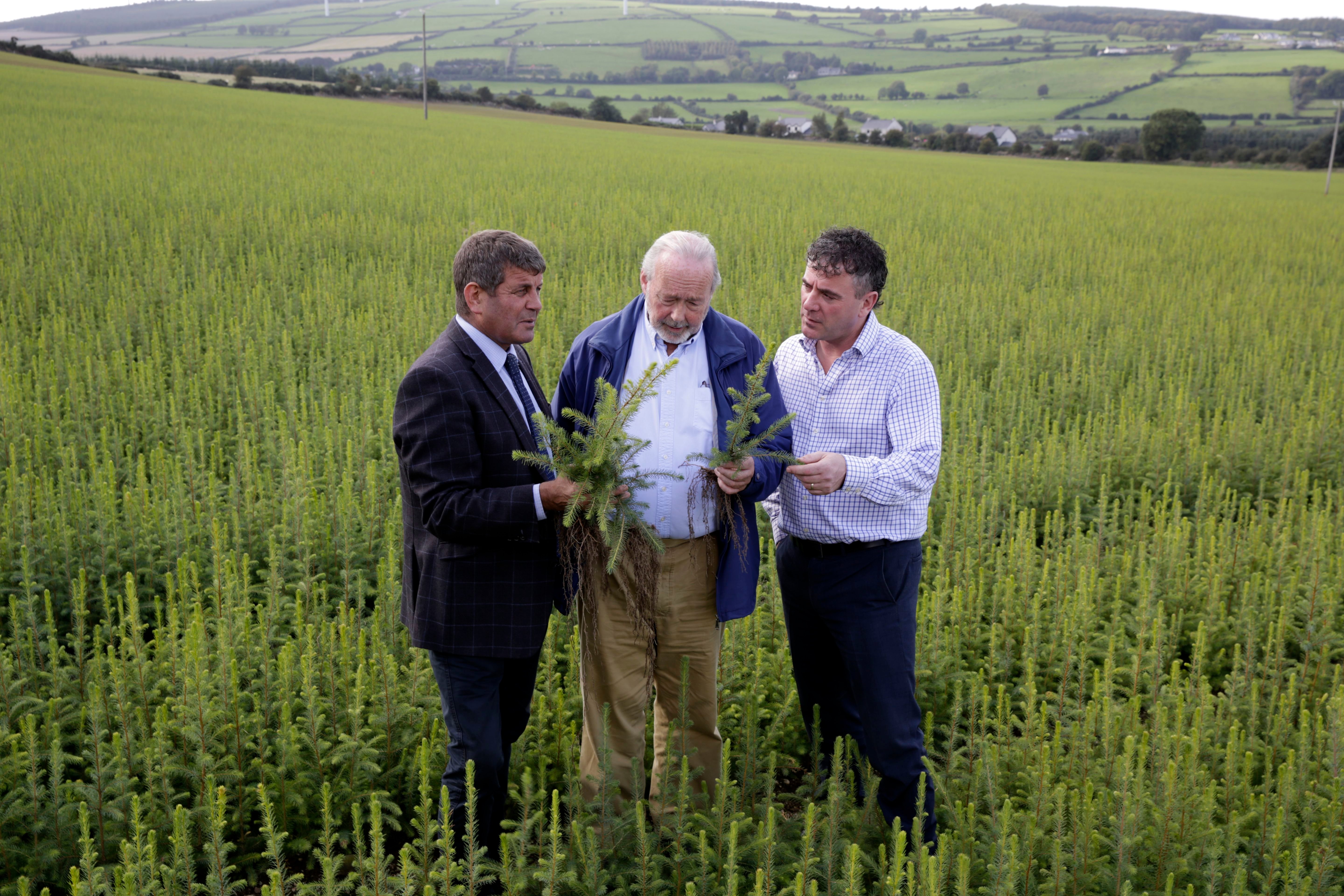 John O’Reilly, Greenbelt, and John McCarthy, None-So-Hardy, with Minister of State at the Department of Agriculture, Food and the Marine, Andrew Doyle