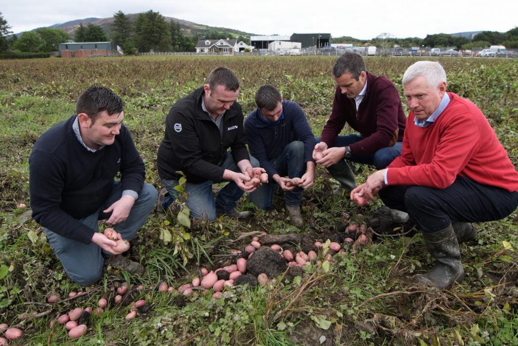 Flood damage on a farm in Inishowen. Image source: Clive Wasson