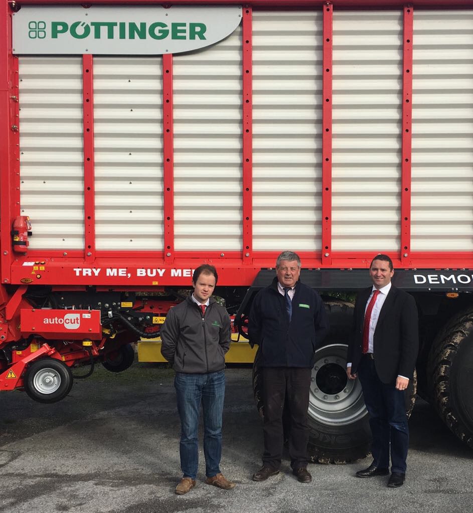 Ben Stokes, Pottinger Ireland; Pat Kearney, Agriquip; and Diarmuid Claridge, Pottinger Ireland