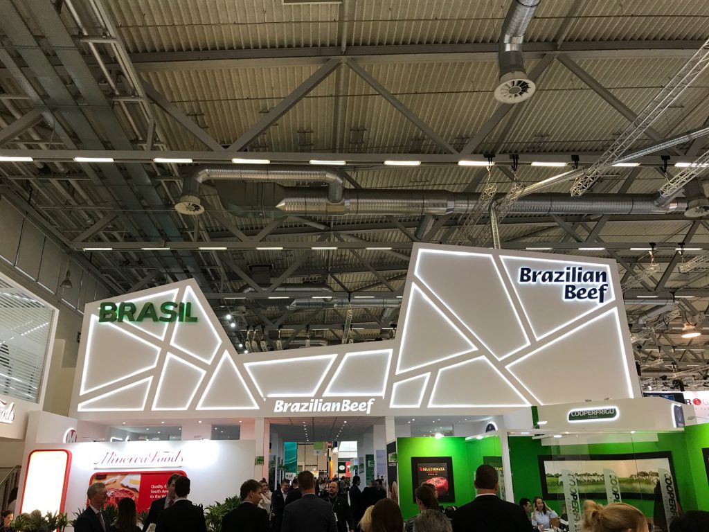 The Brazilian ‘Beef’ stand