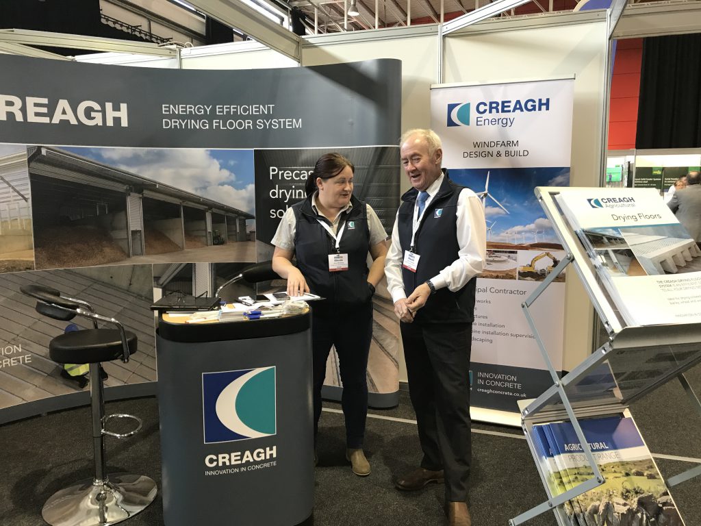 Creagh Concrete at the energy expo in Kilkenny