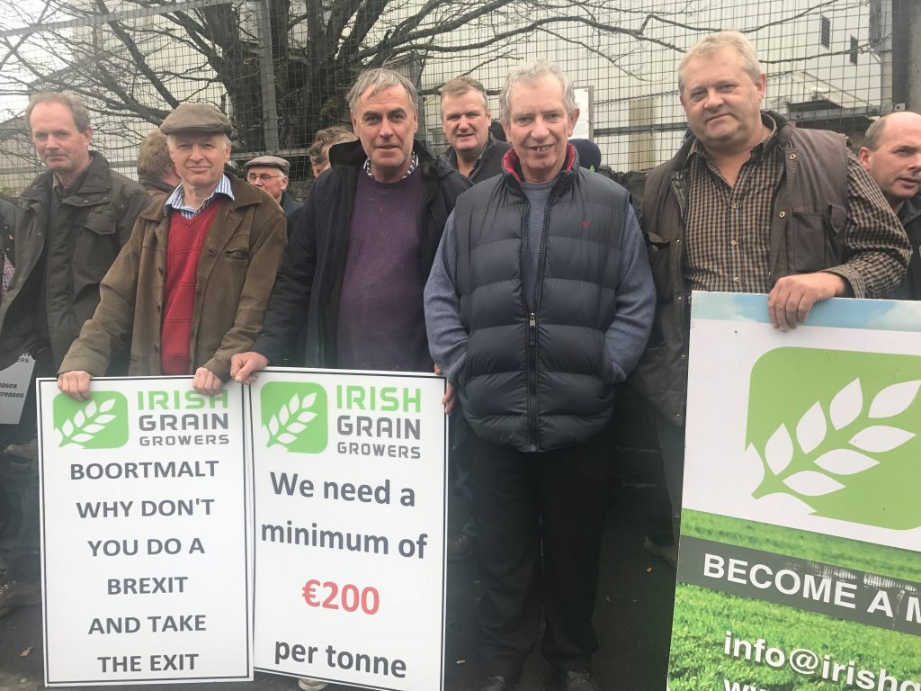 Some of the attendees at the IGGG’s ‘demonstration of facts’ in Athy yesterday