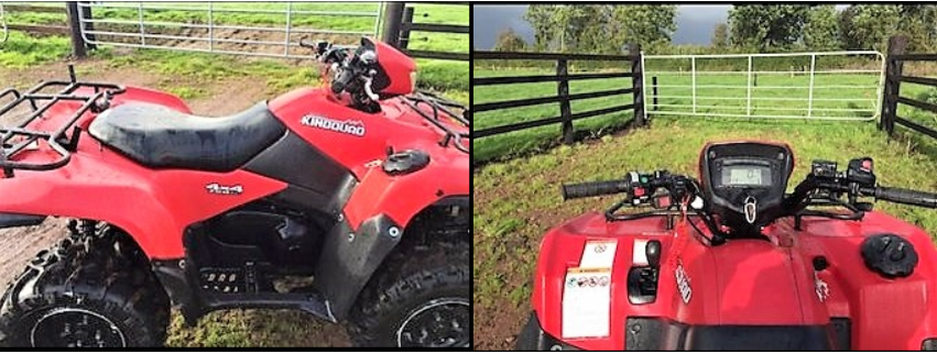 Image of a quad similar to the one that was taken