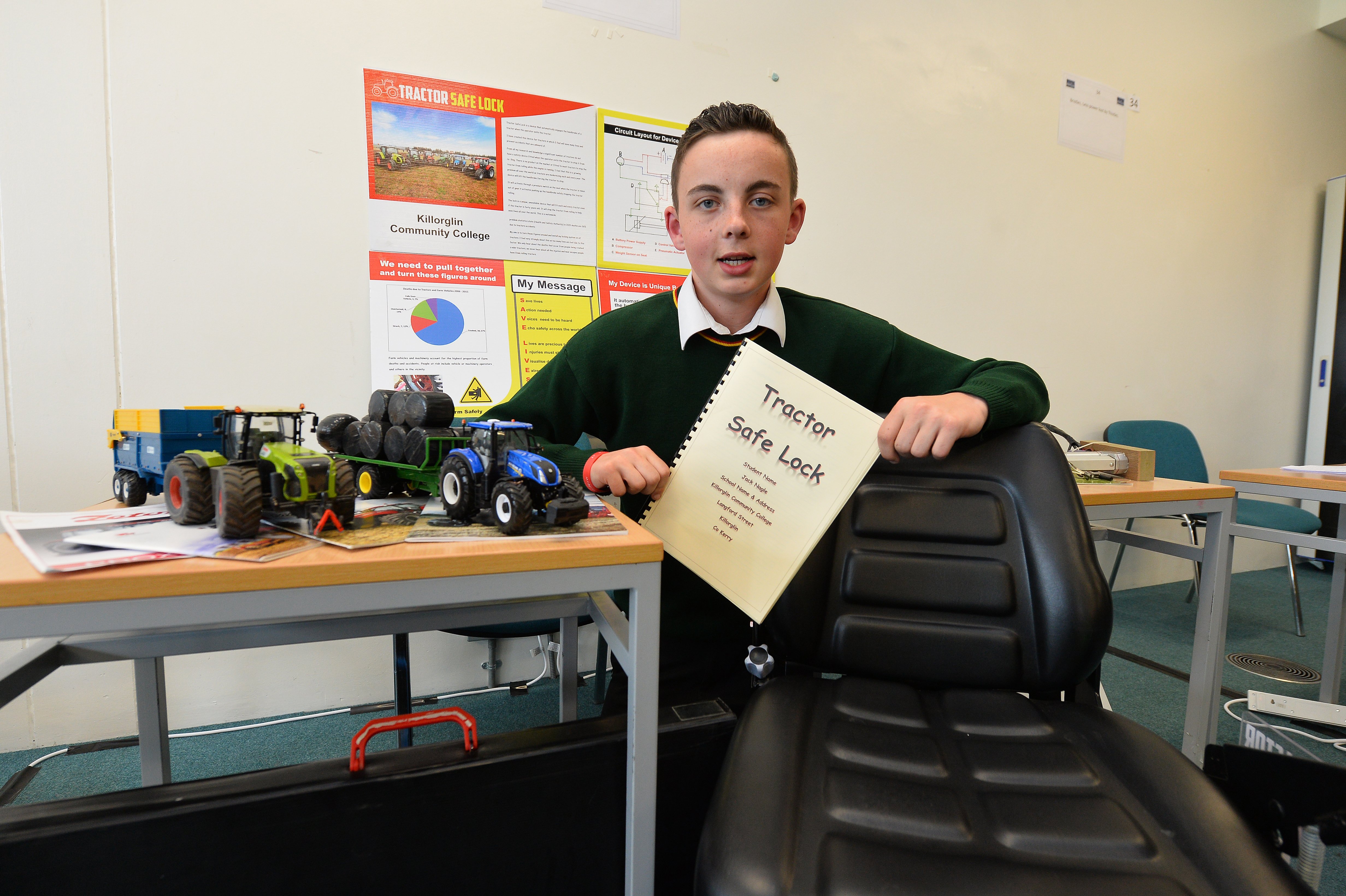 Jack Nagle from Killorglin Community College, Co. Kerry