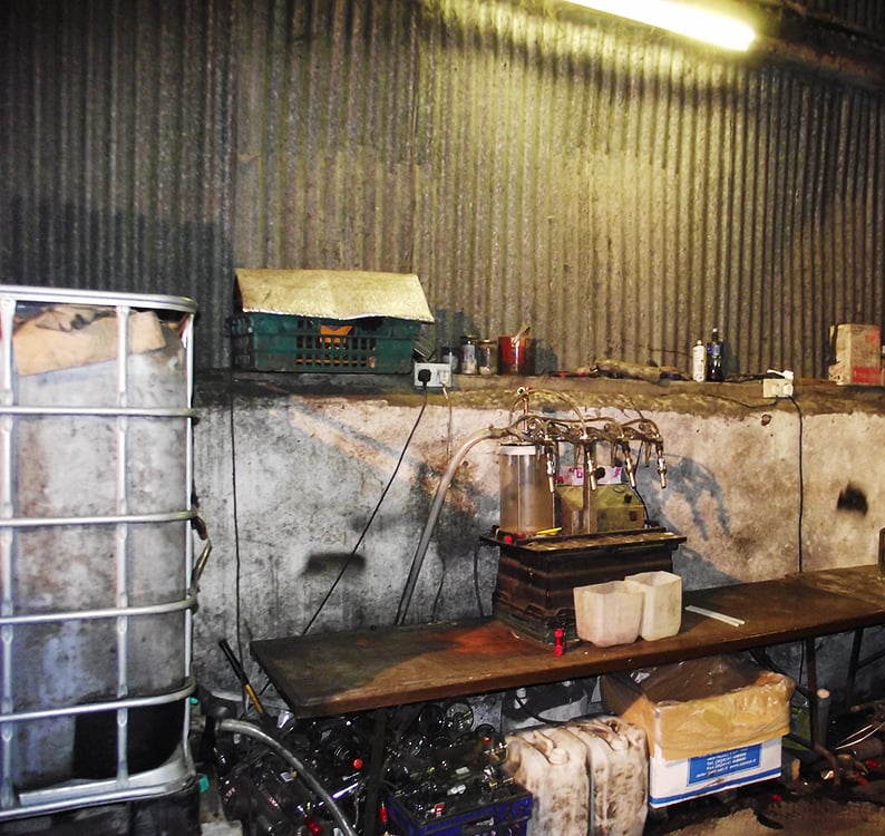 Filling and capping machine. Image source: Revenue