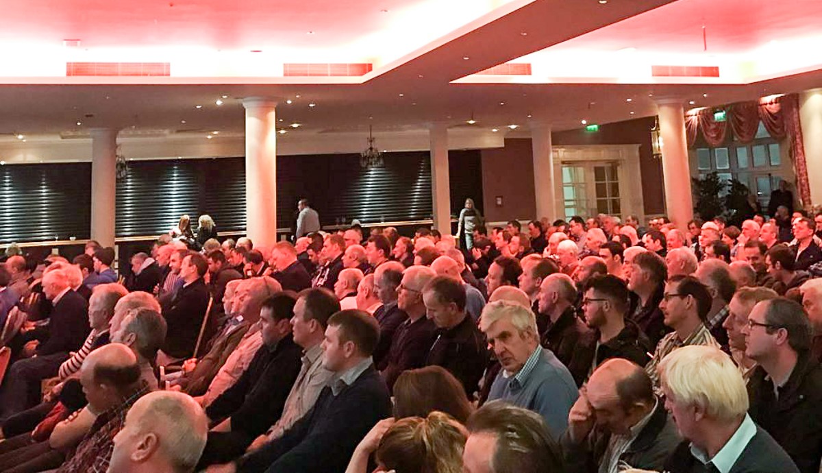 Some of the attendance at the INHFA rally last week