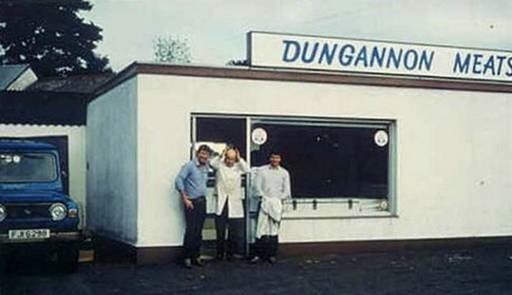 Early days – the Dobson brothers founded Dunbia in 1976 under the name Dungannon Meats