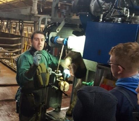 Francis Burns from Millfarm Hoofcare delivers a live demonstration