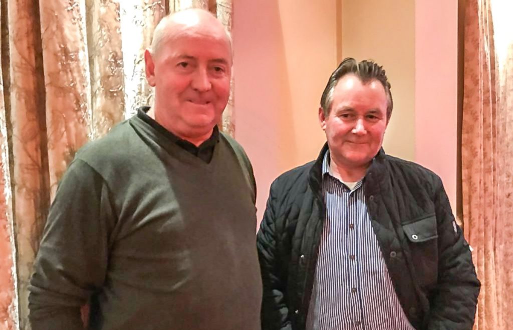 Pat Marley and Dominic Rooney