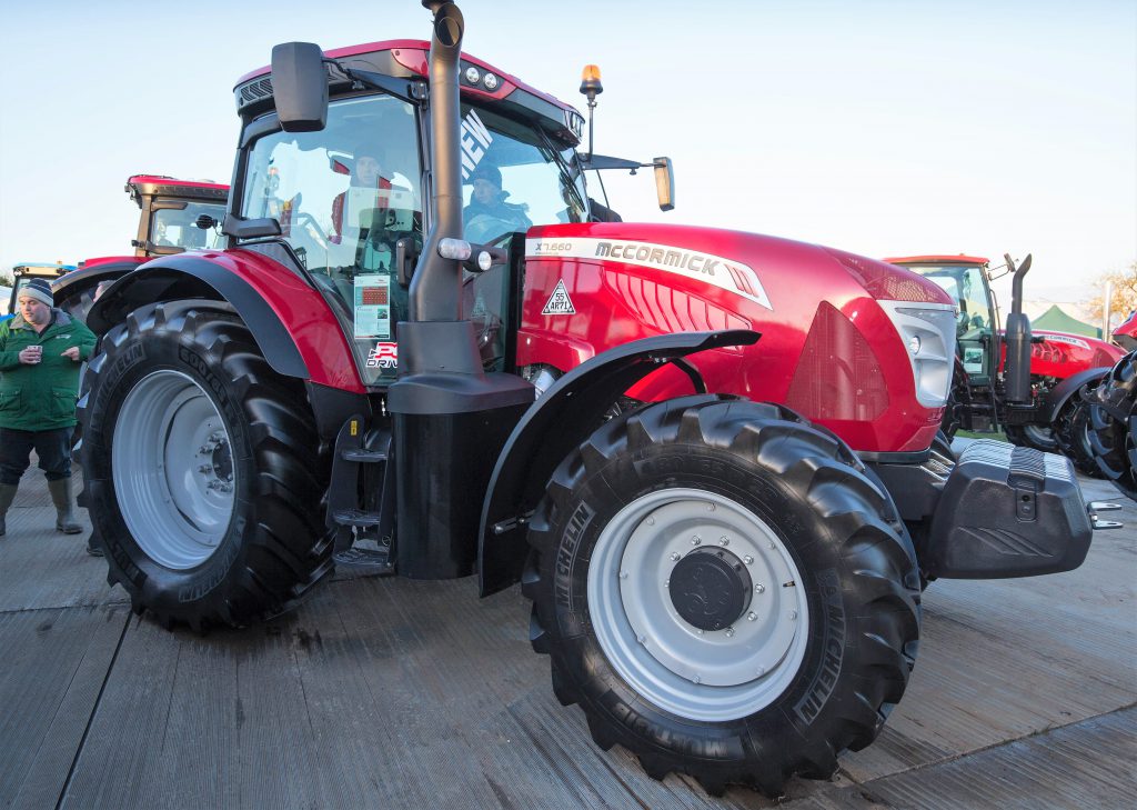 McCormick's second-generation X7 tractors were at LAMMA. The X7's new P6-Drive transmission serves up two extra powershift steps