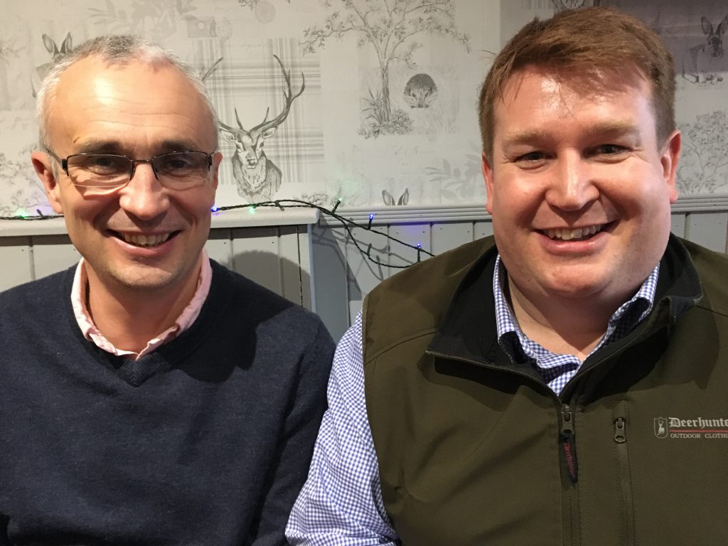 Rory Christie and Stephen Young