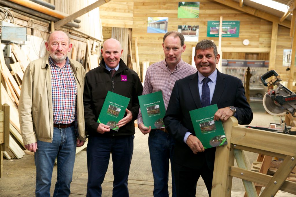 Mack Crowe, Paul Brosnan (Veon), Alan Crowe and Minister Doyle