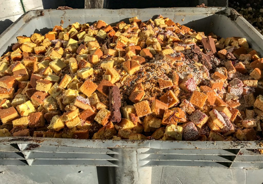 Cakes from a local bakery