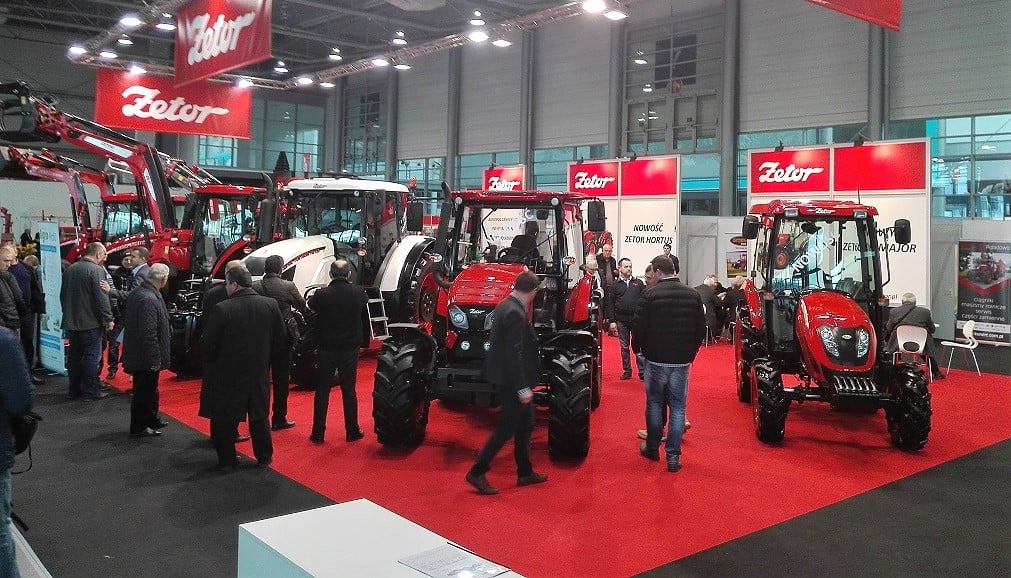 Zetor at Polagra Premiery 2018 – a major farm machinery exhibition in Poland