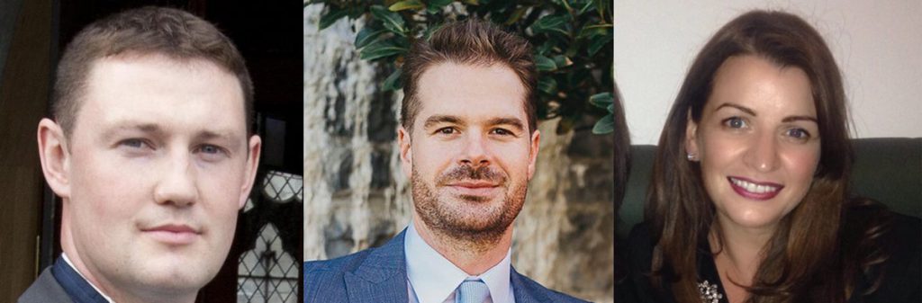 Members of the APWireless team include: Eddie Joyce; Ronan Loughrey; and Linda Evans