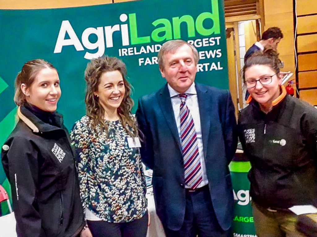 L-R: Anne Casey; Claire McCormack; Minister for Agriculture, Michael Creed; and Siobhan Walsh