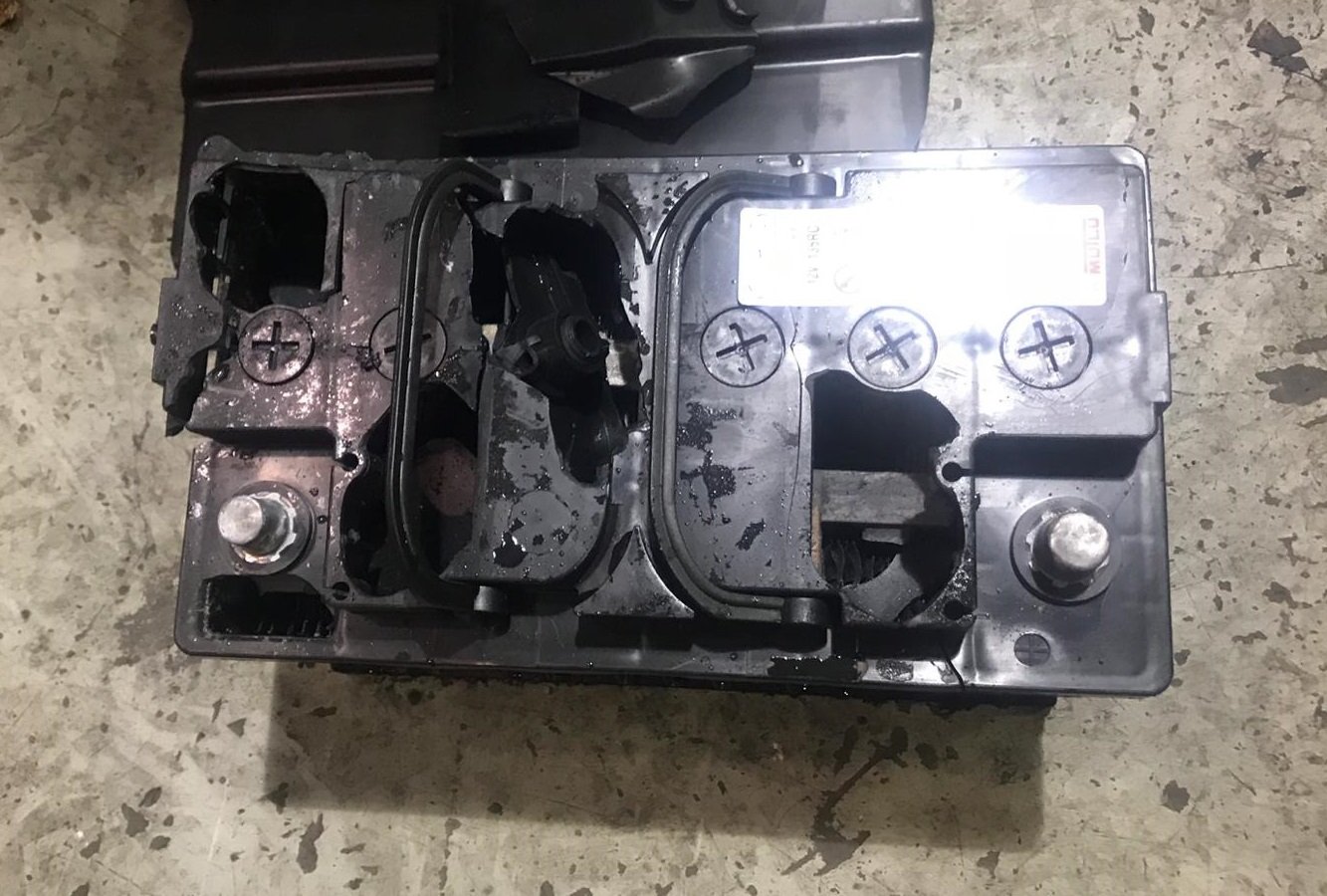 Batteries can explode if mishandled