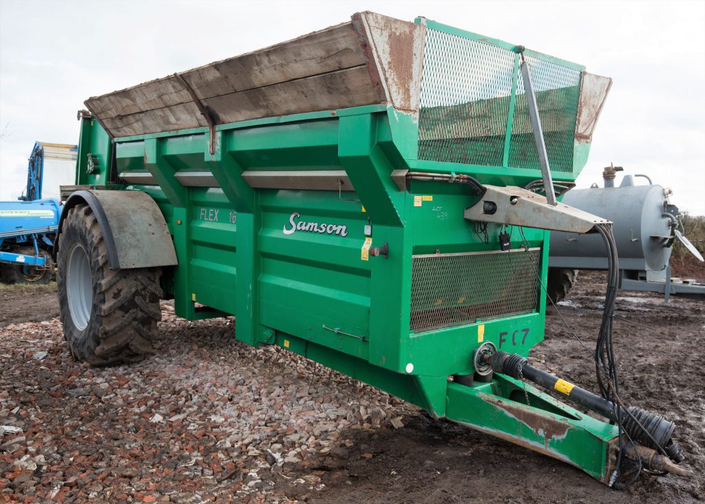 This 2009 Samson Flex 16 (16t; 620/75 R34 tyres) sold for £10,000