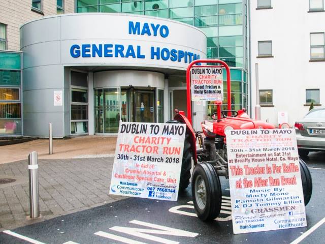 Image source: Dublin2Mayo Charity Tractor Run 2018 Facebook page