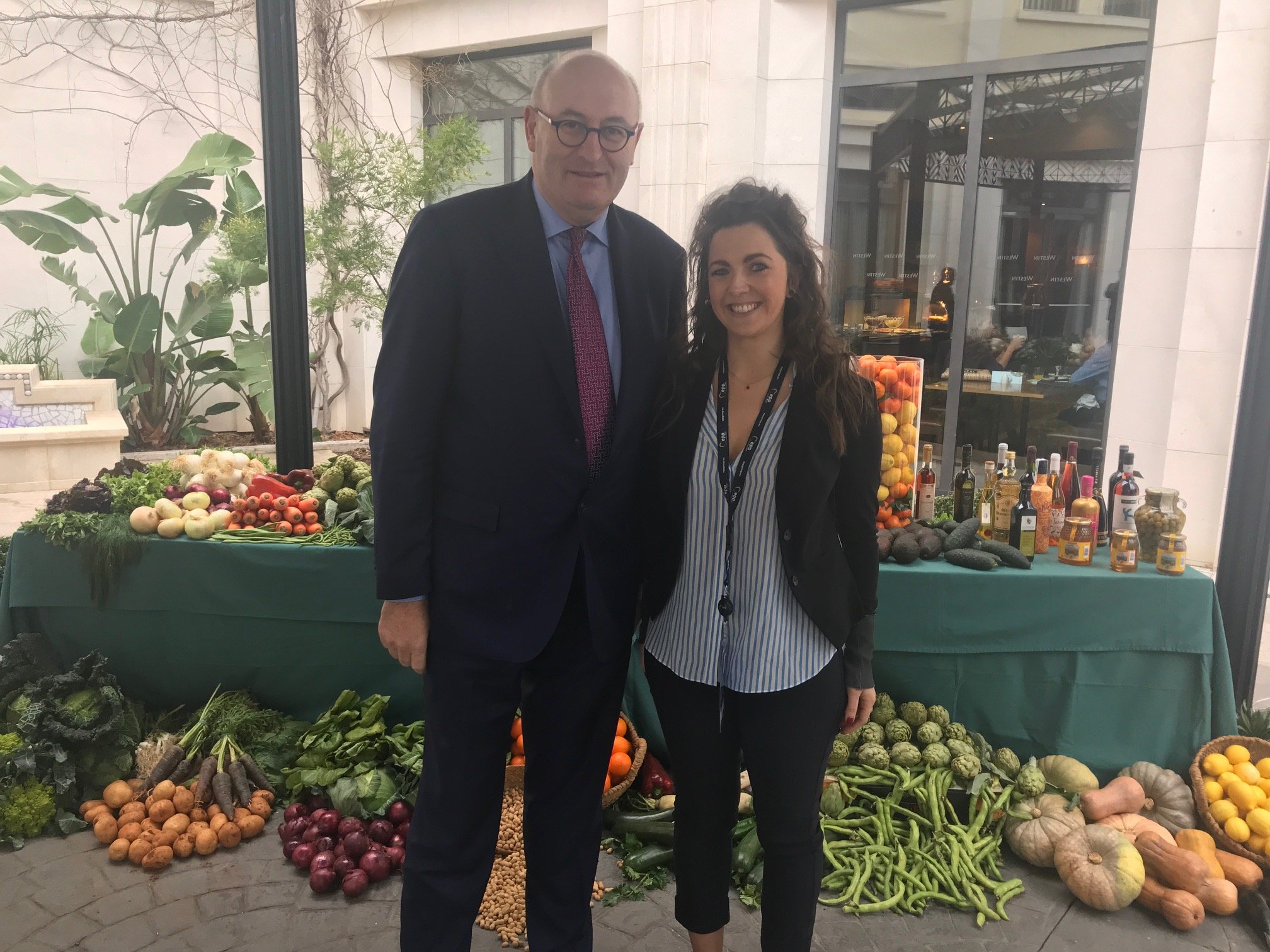 Phil Hogan, European Commissioner for Agriculture and Rural Development, talks to AgriLand at the European People’s Party group conference in Spain