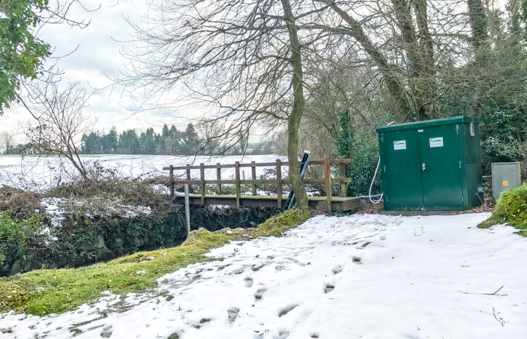 It is important to sample water at weather events like the heavy snow last week