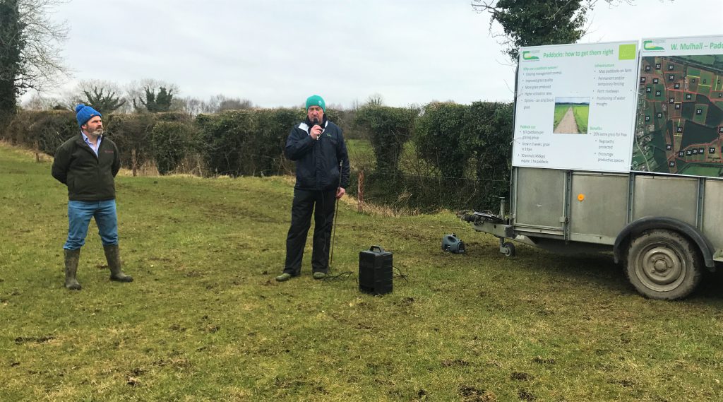 William Mulhall and Teagasc’s Christy Watson