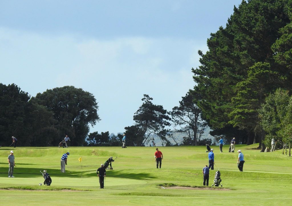 Golfers pictured taking part in last year’s All-Ireland GAA Golf Challenge in Dungarvan, Co. Waterford