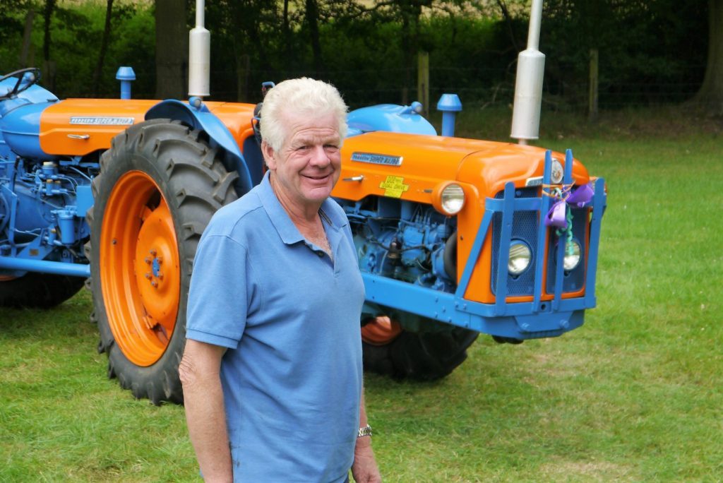 Well-known tractor collector Paul Cable