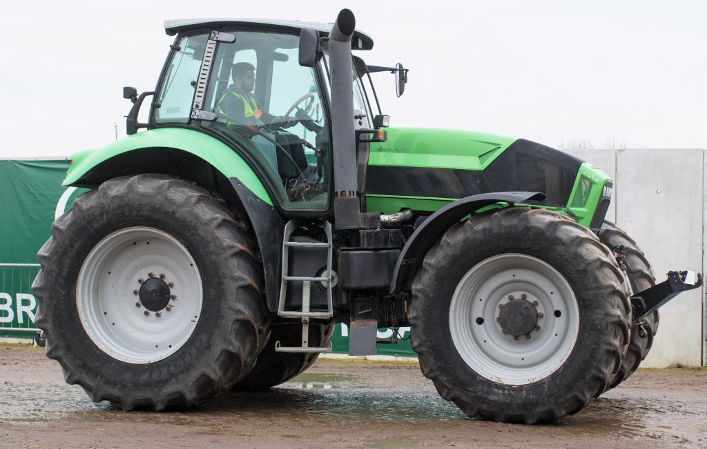 This imposing, 2010 Deutz-Fahr Agrotron X 720 (5,140 hours) sold for £26,500