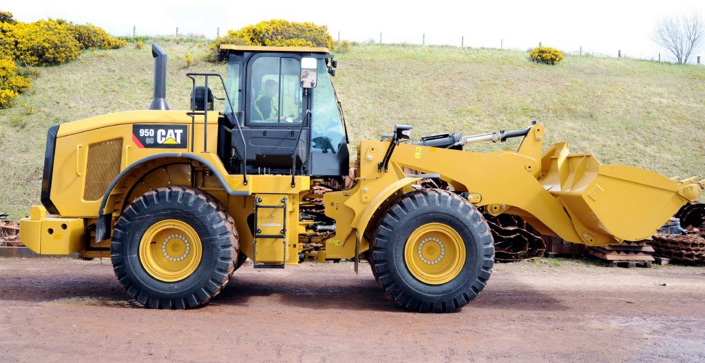 This 2017 Caterpillar (CAT) 950 GC  (10 hours; practically unused) sold for £107,000