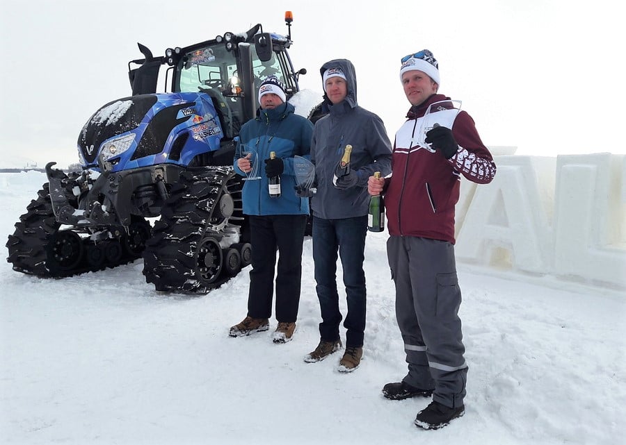 L-R: Radoslav Racak from Slovakia; Tets Kalvis from Latvia; and Jean-Philippe Paraire from France