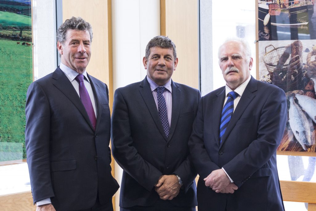 Minister of State at the Department of Agriculture, Food and the Marine, Andrew Doyle (centre), will officially open the conference