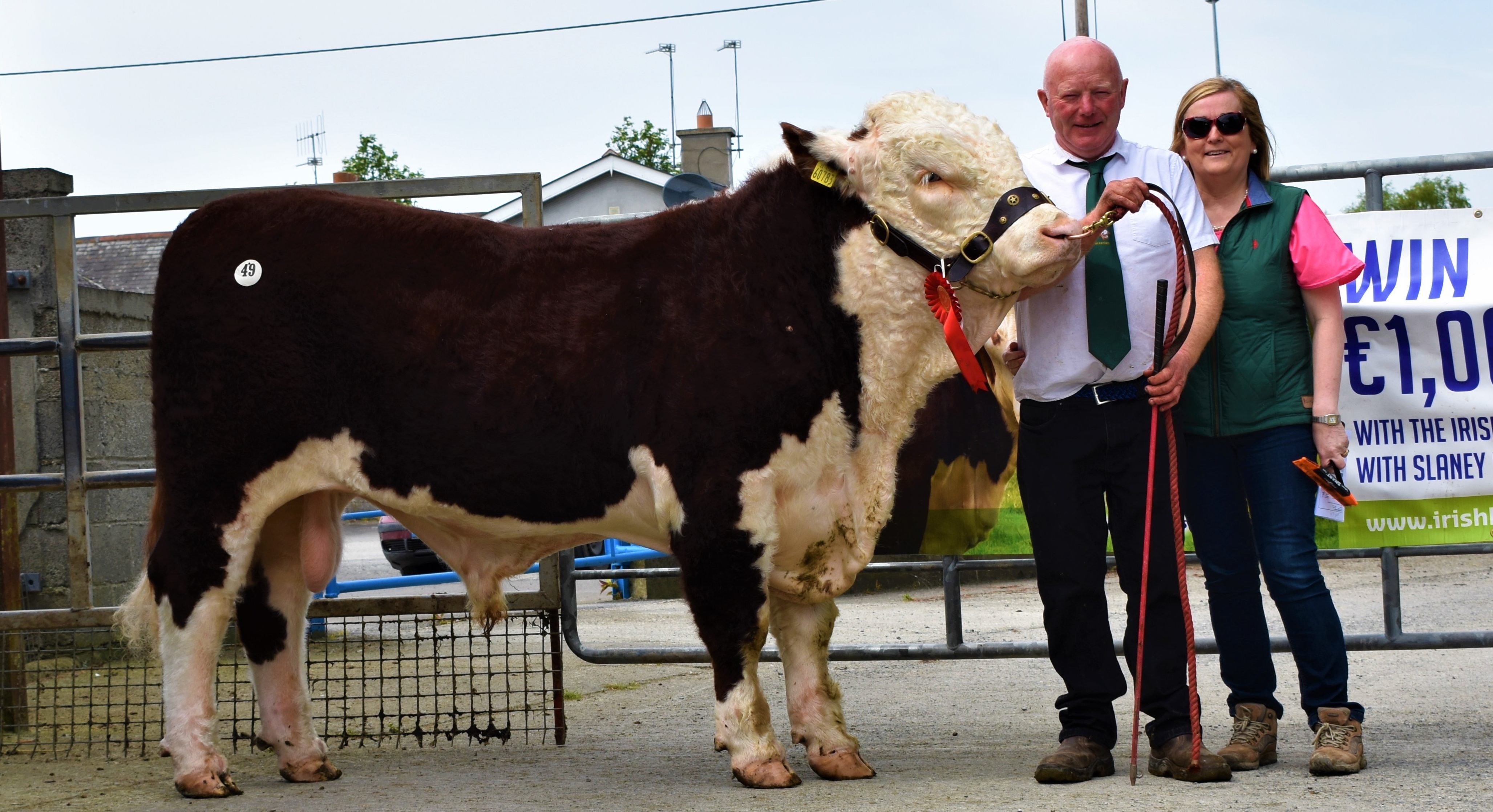 Padraig and Catherine McGrath with Kye Hotspur 783