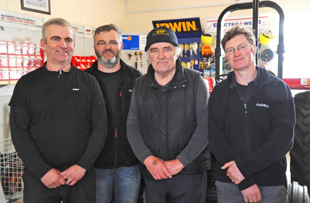 Noel Clifford, Colm Clifford, Pat Clifford and Pat Manigan