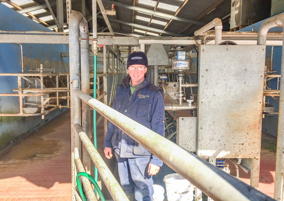 Ian Lamberton pictured on the family’s farm in Fahan, Co. Donegal