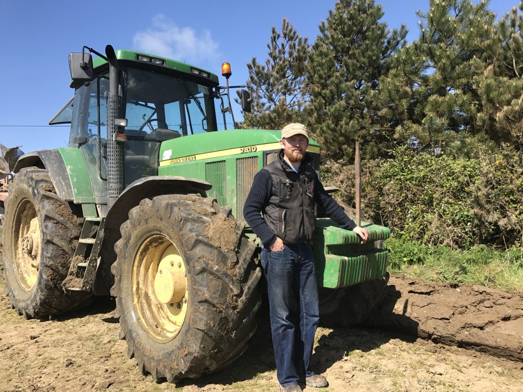 Nicky Keane chatted to AgriLand as he ploughed for spring oilseed rape