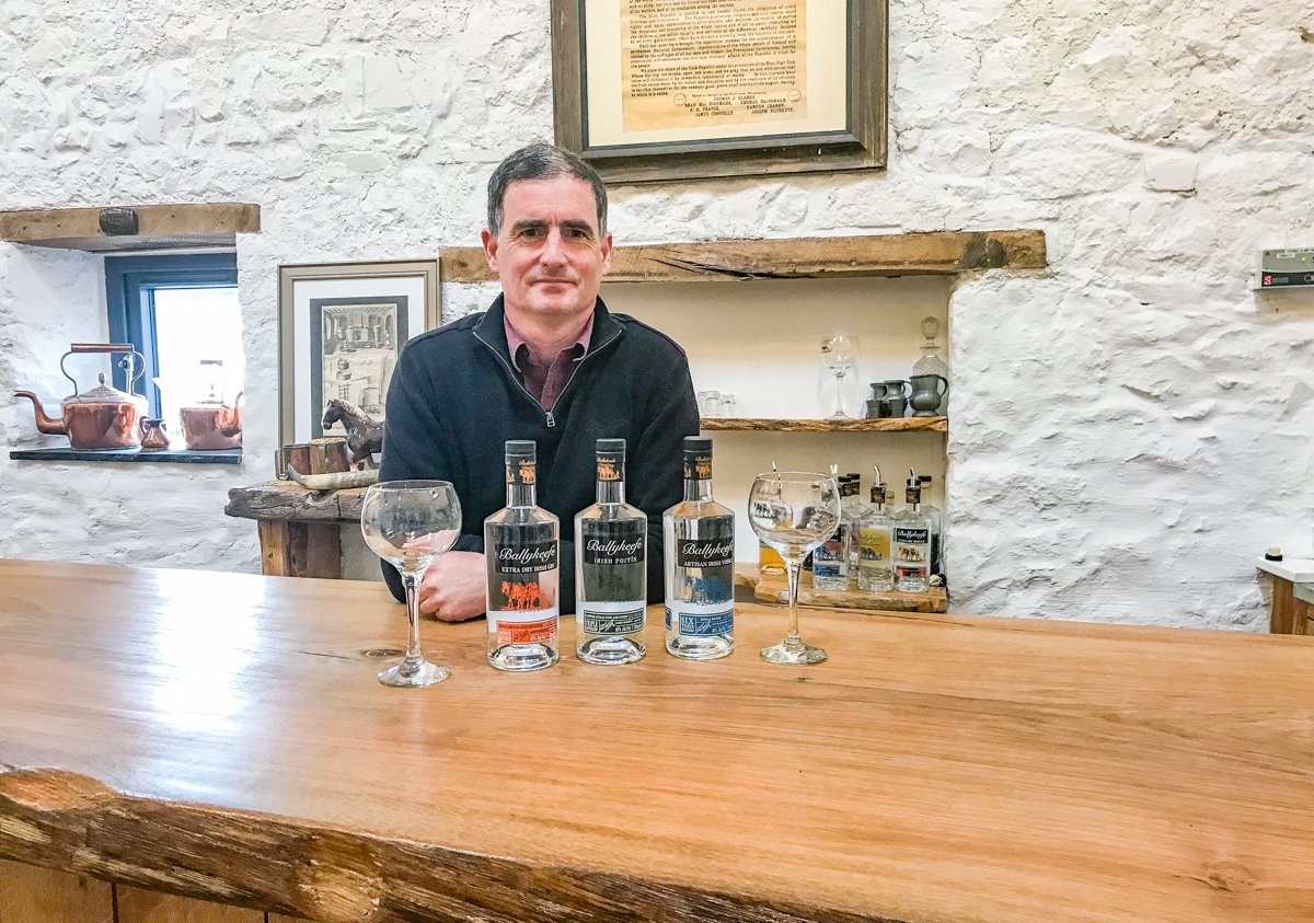 Morgan Ging, farmer and managing director of Ballykeefe Distillery